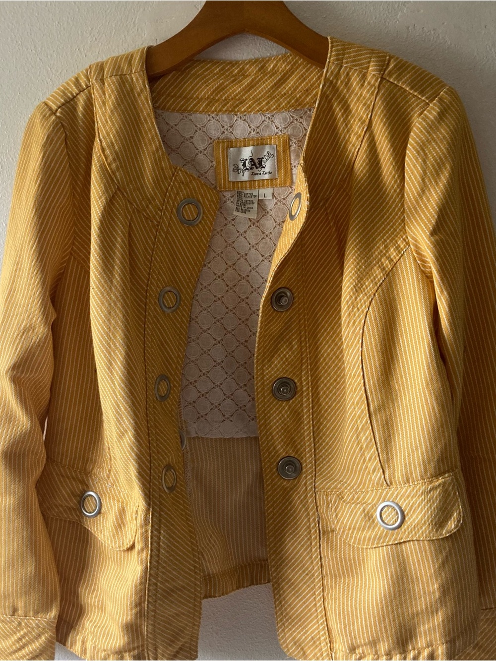 LAL Yellow Stripe Jacket